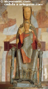 Imaginer&iacute;a Rom&aacute;nica: Virgen de Coll