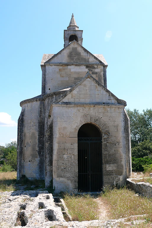 Capilla de Sainte-Croix de la Abad&iacute;a de Montmajour