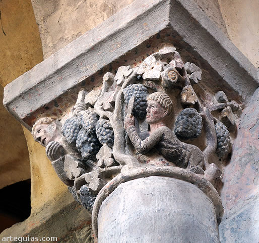 Capitel de vendimiadores