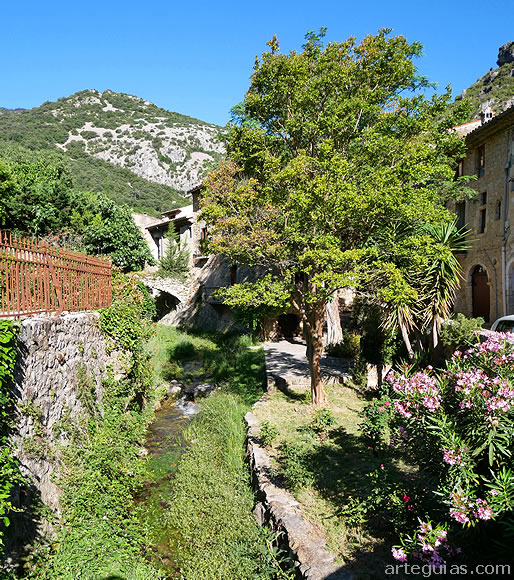 Saint-Guilhem-le-D&eacute;sert tiene la categor&iacute;a oficial de uno de los pueblos m&aacute;s bonitos de Francia