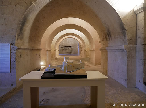 Cripta de la Abad&iacute;a de Montmajour