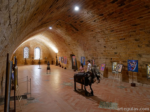 Dormitorio de los legos o conversos