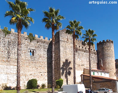 Castillo de Arenas de San Pedro: lienzo sur