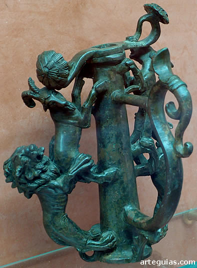 Bronce romano en el Museo de Arte Romano de M&eacute;rida