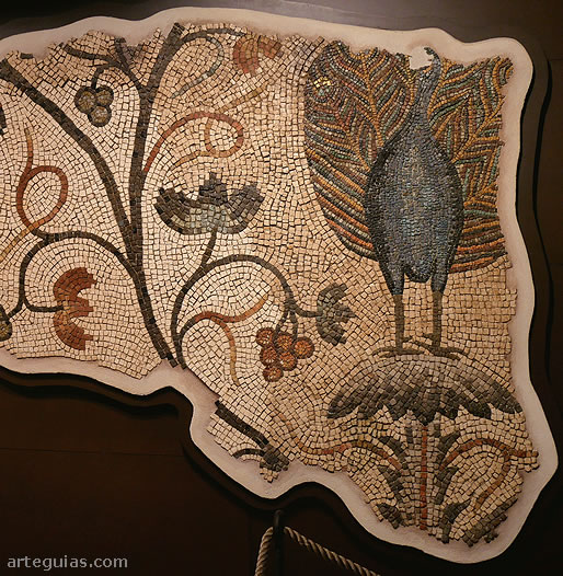 Mosaico del pavo real