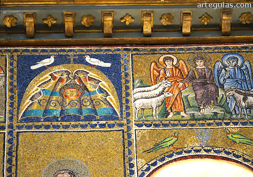 Los mosaicos bizantino de San Apolinar no son naturalistas