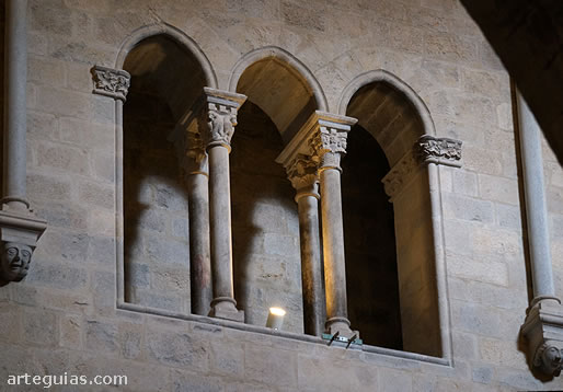 Detalle del triforio