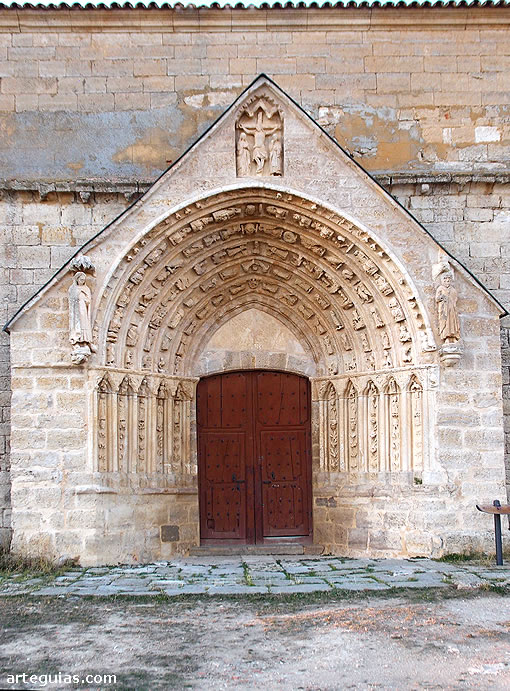 Portada de la iglesia de San Mill&aacute;n