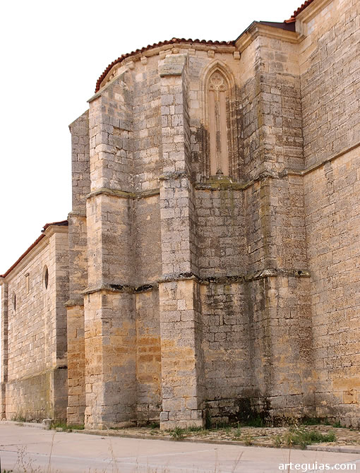 Cabecera de la iglesia de San Esteban de Los Balbases
