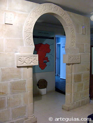 Interior del Museo Arqueol&oacute;gico de Salas de los Infantes