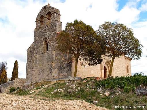 La Ermita de las Eras, Santa Gadea del Cid, desde el suroeste