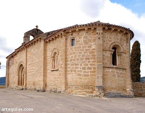 La ermita de las Eras fue el primitivo templo parroquial de Santa Gadea del Cid en el Medievo