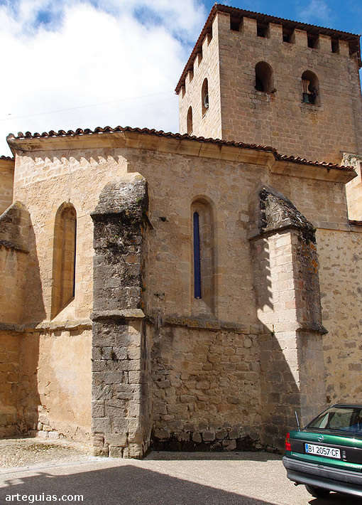 Cabecera de la iglesia parroquial de San Pedro