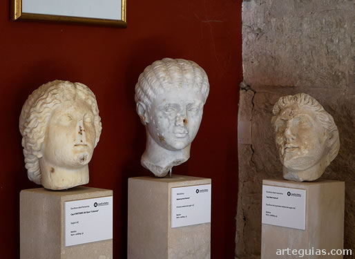 Estatuas romanas (cabezas) de la Colecci&oacute;n Despuig