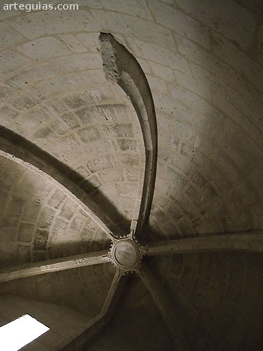B&oacute;veda de la Capilla del castillo de Cu&eacute;llar
