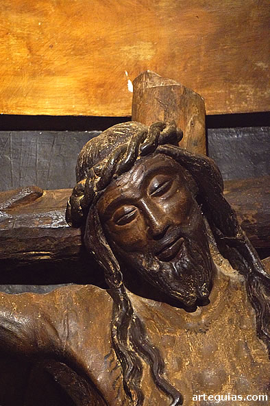 Detalle del Santo Cristo