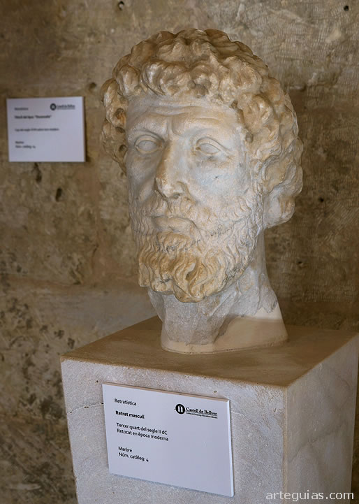 Retrato romano del siglo II d.C.