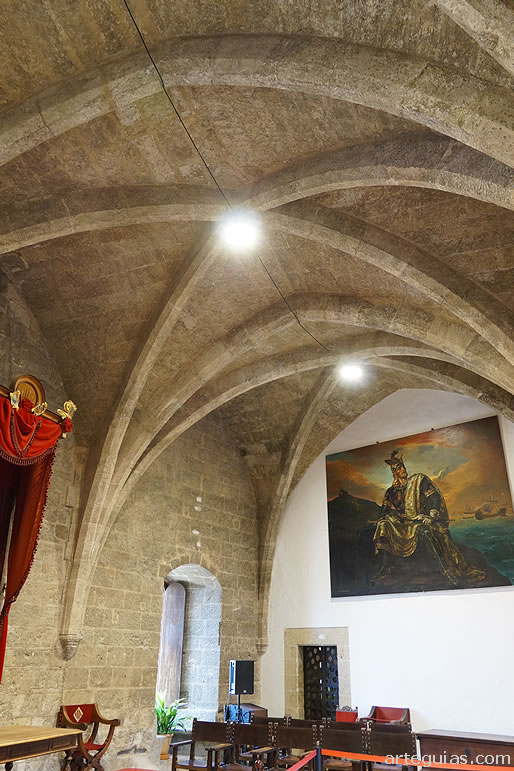 Sal&oacute;n del Trono del Castillo de Bellver