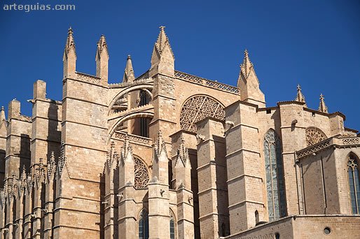 Cabecera de la catedral mallorquina
