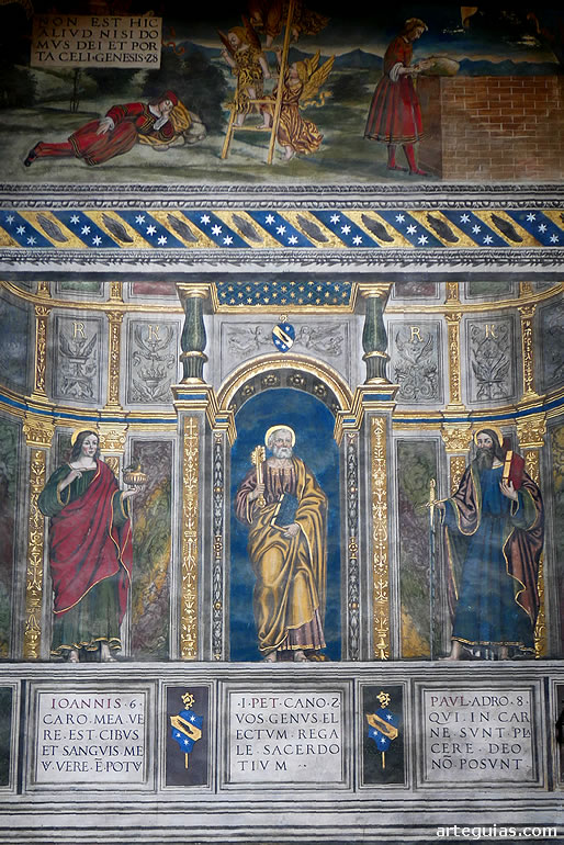 La catedral de Albi sobresale por sus muros completamente pintados en el siglo XVI