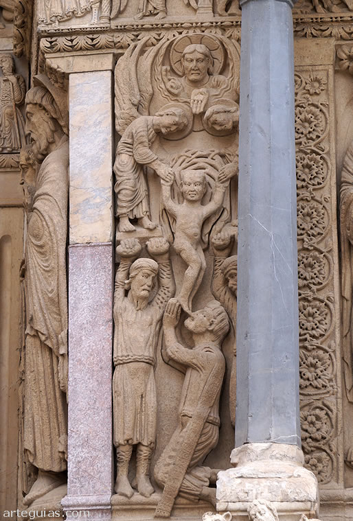 Representaci&oacute;n del martirio de San Esteban