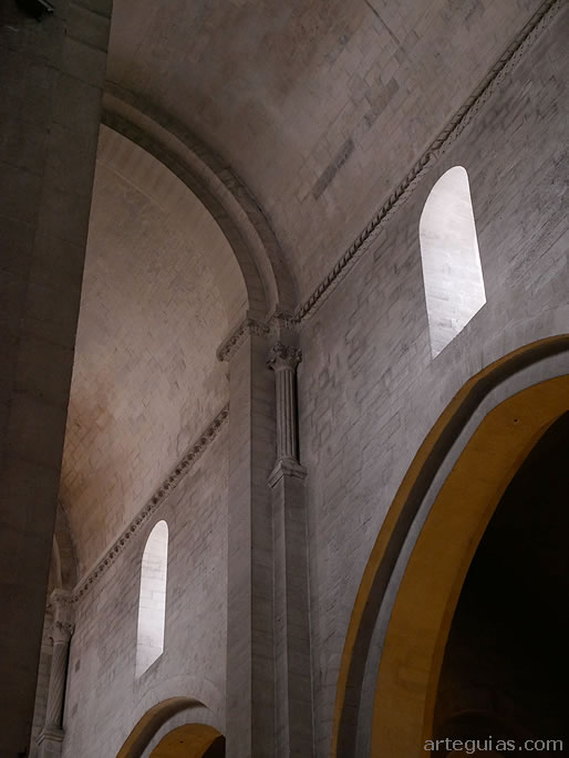 Alzado de la nave central