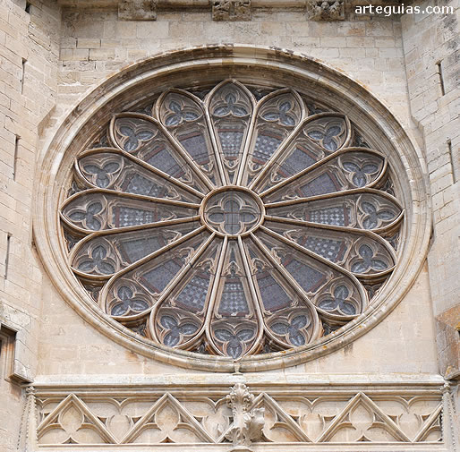 Roset&oacute;n de la Catedral de B&eacute;ziers