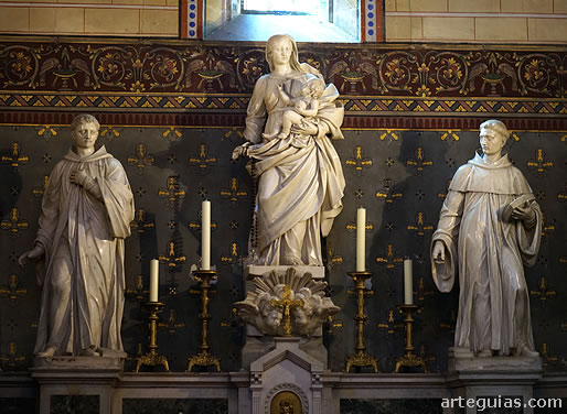 Grupo escult&oacute;rico procedente de Fontfroide