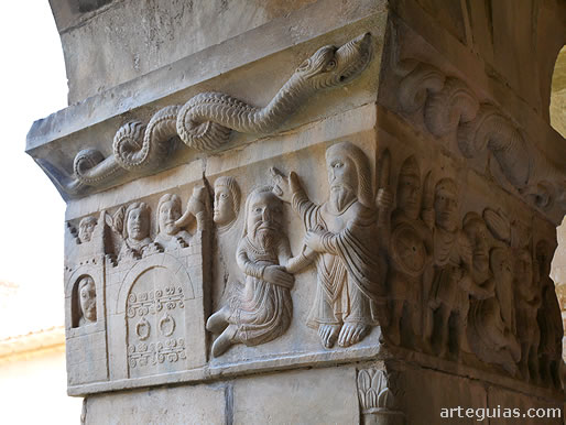 Gu&iacute;a de la Catedral de Elna, Francia