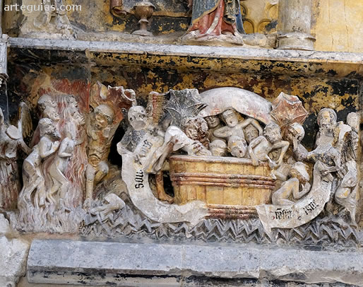 Representaci&oacute;n del purgatorio