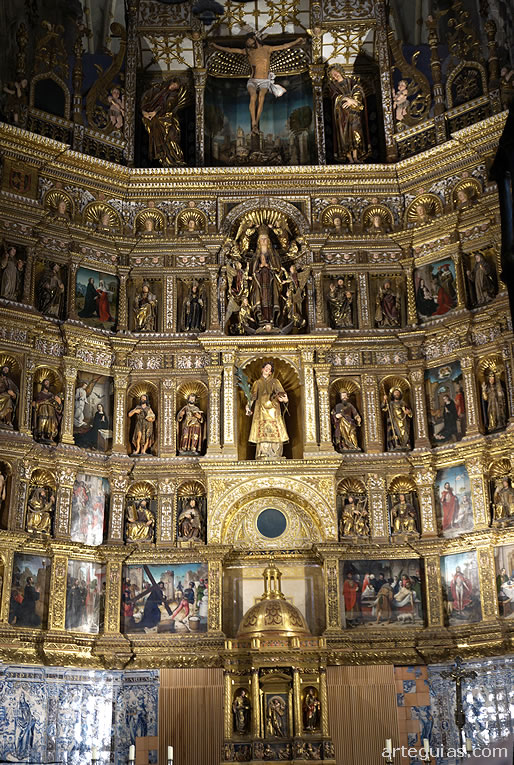 Gran retablo de la Capilla MAyor de la Catedral de Palencia