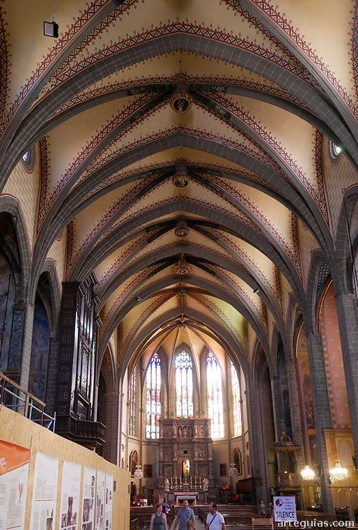 Interior de la CAtedral de Perpiñán