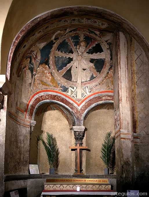 Extremo del brazo norte del transepto