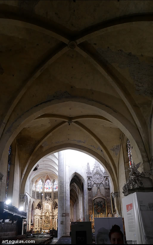 Nave primitiva de la catedral de Toulouse