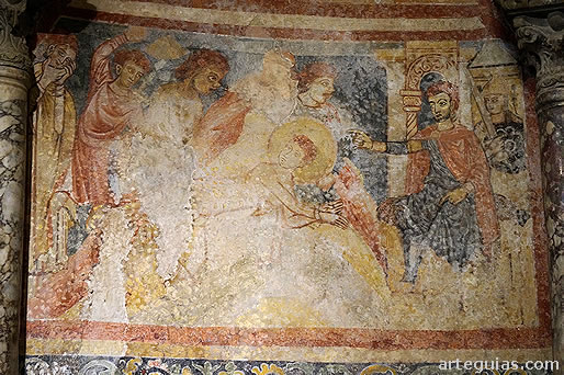 Pintura rom&aacute;nica. Catedral de Trieste