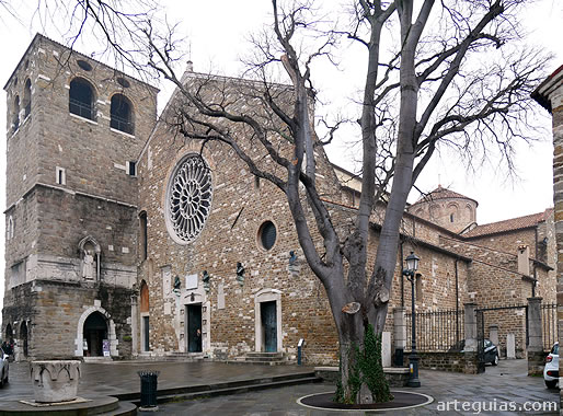 Exterior de la Catedral de Trieste