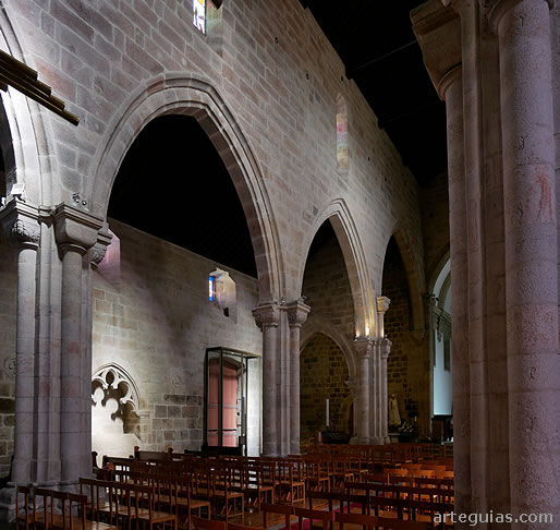 Nave central de la catedral de Vila Real