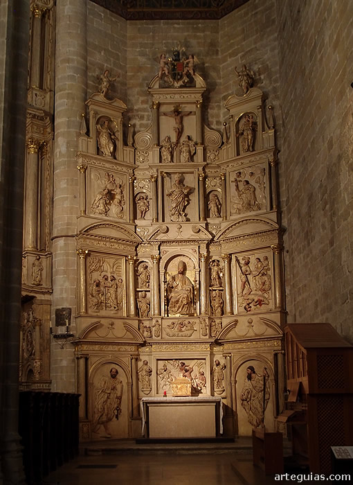 El retablo de San Pedro Apóstol de la Catedral de Barbastro