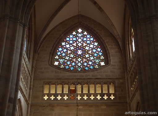 Fachda del brazo del transepto