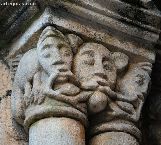 Green Man entre animales fant&aacute;sticos