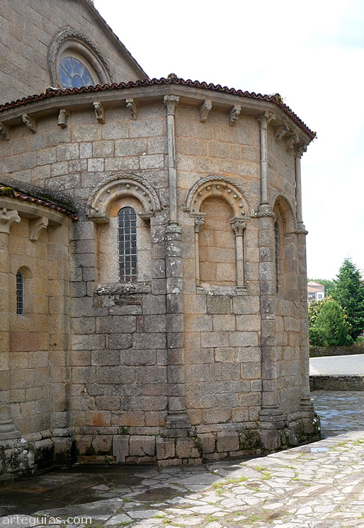 Colegiata de Sar: &aacute;bside central