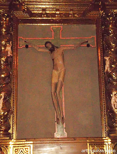 Cristo románico de la Capilla de Lecina