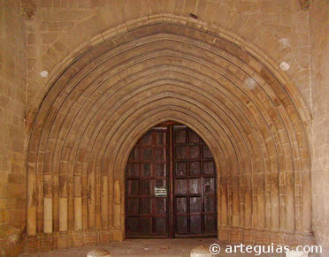 Portada occidental de la catedral de Santo Domingo de la Calzada