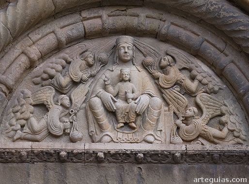 R&eacute;plica del t&iacute;mpano rom&aacute;nico 