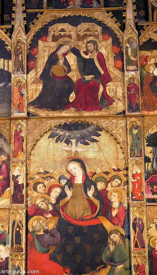 Detalle del retablo