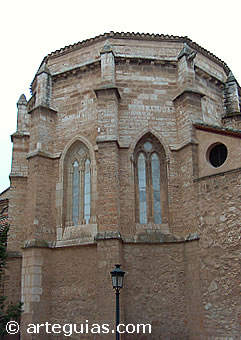 Cabecera g&oacute;tica de la parroquia de San Pedro. Ciudad Real