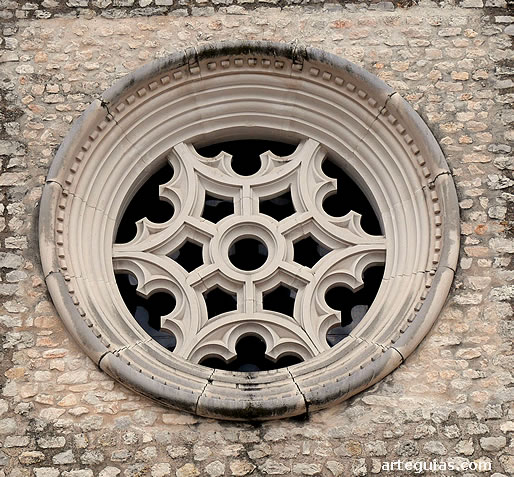 Roset&oacute;n que imita al medieval