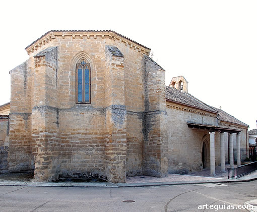 Convento de Santa Clara de Astudillo, Palencia: iglesia g&oacute;tica