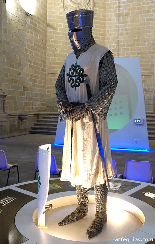 Maniquí de un caballero de la Orden Militar de Alcántara