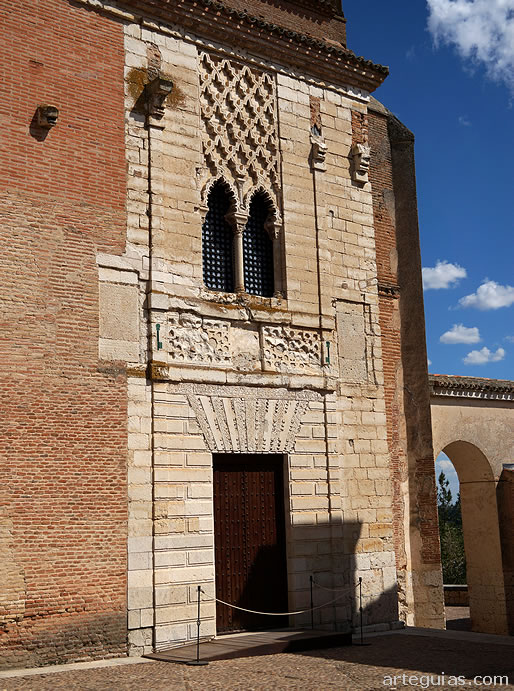 Fachada mudejar del conjunto de Santa Clara, Tordesillas